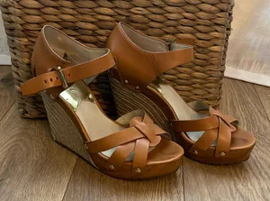 Michael Kors wedge sandal thumbnail 1