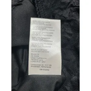 Urban Outfitters Women's Black Floral Lace Sheer Mesh Mini Flare A-Line Skirt M thumbnail 7