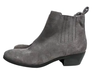 Blondo‎ Waterproof Suede Chelsea Boots Grey Women's Size 6.5M thumbnail 1
