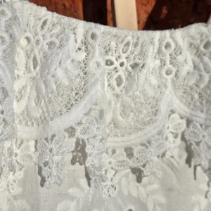 Zara Eyelet White Top X Snall thumbnail 3