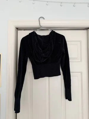 Garage Zip-Up Cropped Hoodie thumbnail 2