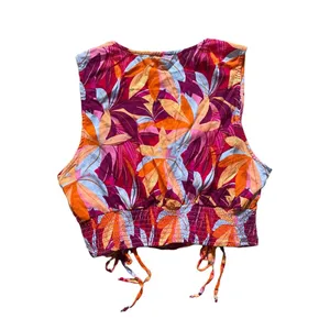 Lila Rose NWT Juniors’ V-Neck Cinched Front Top thumbnail 5