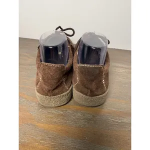 Yellow Box Brown Suede Leather Lace Up Moccasin Shoes Size 9 thumbnail 8
