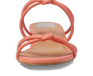 New DV Dolce Vita Knotted Slip On Sandal In Color Tangerine thumbnail 5