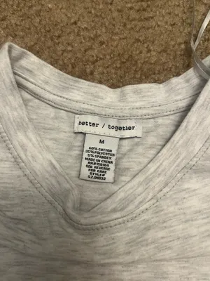 Gray Long Sleeve Top Size M thumbnail 3