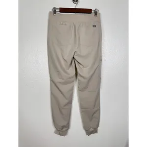 FIGS Zamora Jogger Scrub Pants Womens XS Sand Tan Technical Collection W22SW2056 thumbnail 2