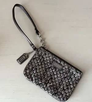 animal print alligator wristlet wallet thumbnail 1