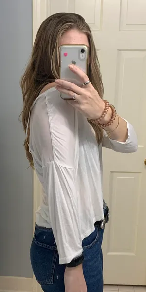 White Blouse Size M thumbnail 2