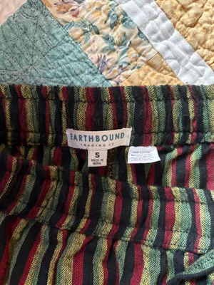 Earthbound Striped Linen Pants thumbnail 3