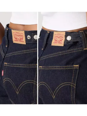 Levi's New 32x31 Cinch Barrel Lighweight Women's Jeans Public Persona Dark Wash thumbnail 3