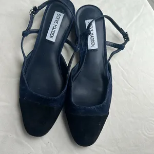 Steve Madden Women’s Belinda Flats Purple Black size 6 = thumbnail 2