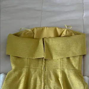 C/MEO Collective Mustard Strapless Mini Dress thumbnail 7