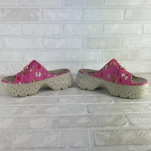 Crocs x Line Friends Stomp Slide Platform Womens 9 Petit Sweets Sandal Unisex M7 thumbnail 11