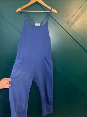 Chelsea & Violet Hot Shot Jumpsuit Pockets Casual Lounge Boho thumbnail 4