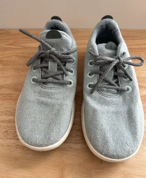 Allbirds wool runner mizzles Shoes W10 Green Tennis Sneakers casual granola thumbnail 1