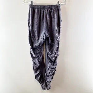 FP Movement Drawstring Waist Pull On Ruched Jogger Pants Purple Blue XS thumbnail 4