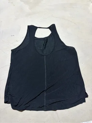 Nike Black Racerback Athletic Tank Top large thumbnail 5