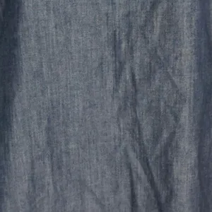 Zara Blue Denim Strappy‎ Mini Dress Womens S Swingy Summer Cotton Chic Vacay thumbnail 2