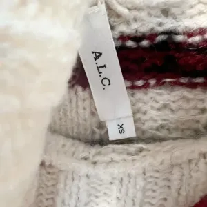 ALC Frank Zaira Striped Turtleneck‎ Sweater Mohair Blend size XS thumbnail 4