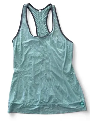 Lululemon Mint Green Racerback Tank Top Sz 8 thumbnail 1