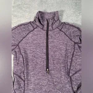 Lululemon athletica Purple Quarter-Zip Pullover 4 thumbnail 2