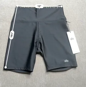 Alo Yoga Airlift Energy Shorts Black L thumbnail 2