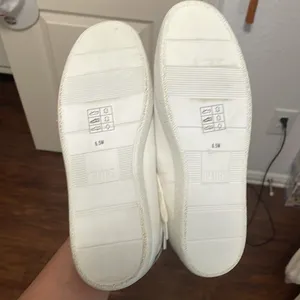 Paige Amy White Leather Sneakers Minimalist Quiet‎ Luxury thumbnail 5