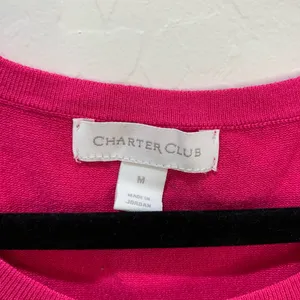 Charter club‎ Preppy Pink vest size medium A22 thumbnail 2