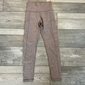 Aerie Offline Size Small Purple/Brown High Waisted Leggings thumbnail 3