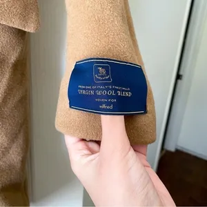 Aritzia Coat Lyon Double-Breasted‎ Wool Italian Virgin Short 1 EUC thumbnail 6