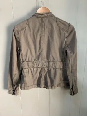 LOFT Women's Military Style Utility Jacket Size 6 thumbnail 2