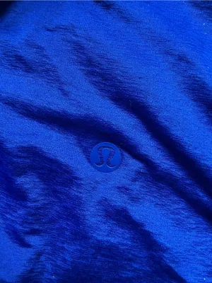 Lululemon Essential Tank Pleated Larkspur Blue Scoop Neck Athletic Top Size 14 thumbnail 13