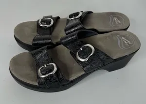 Dansko Sophie‎ Clog Sandals Size 40 thumbnail 1