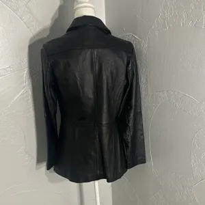 Wilsons Leather ,Genuine Leather Jacket XS – Classic Black, Excellent Condition thumbnail 7