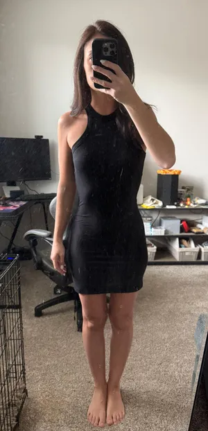 SKIMS Soft Lounge Mini Dress thumbnail 3