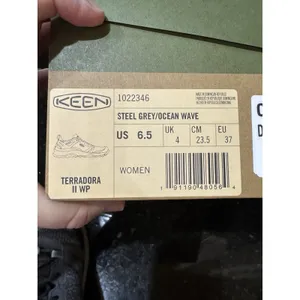 KEEN Women's Terradora II Hiking Shoes Steel Gray Ocean Wave Size 6.5 Outdoor thumbnail 9