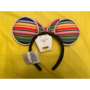 NWT Disney Parks Pixar Coco Minnie Mouse Ears Miguel Rivera Alebrije Dante thumbnail 2