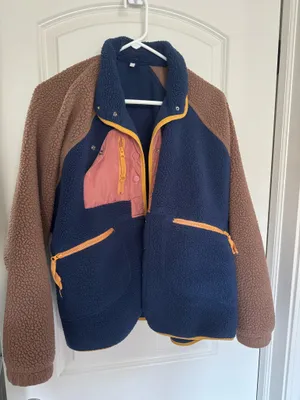 Sherpa jacket Blue Size M thumbnail 1