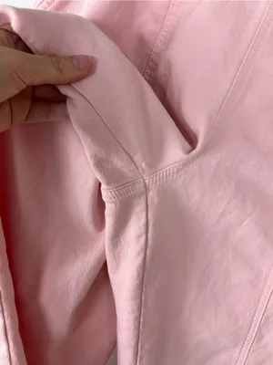 Aerie Me-Day Tie Waist Pants in Tender Heart Pink Size M thumbnail 11
