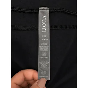 Vuori The Rise The Shine Black High Rise 7/8 Leggings XS Performance Yoga thumbnail 5