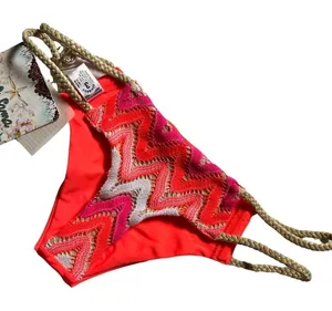 Luli‎ Fama Flamingo Beach Hot Buns Bikini Bottom nwt thumbnail 1