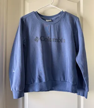 Columbia Periwinkle Blue Crewneck Sweatshirt / J33 thumbnail 1