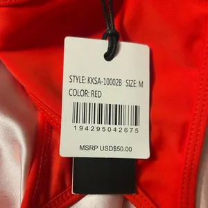 Kendall & Kylie Red Bikini size M thumbnail 4