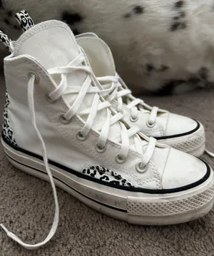 White Converse High-Top Platform thumbnail 2