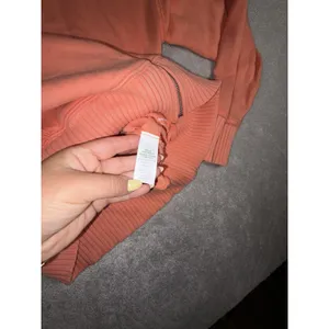 Aerie Down-To-Earth Full Zip Hoodie prach Small Oversized thumbnail 7