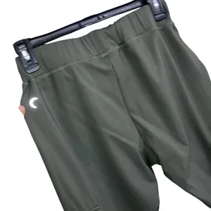 416. Zyia active olive green athletic cargo Cozycore joggers size XXS thumbnail 8