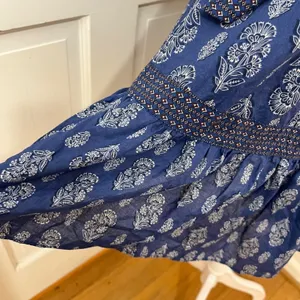 a loves a Sz M Puff Sleeve Mixed Print Cottagecore Boho Prairie‎ Dress Cotton thumbnail 5