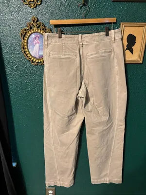 Madewell Tapered Denim Trousers Tan Sz 30 thumbnail 2