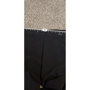 Ann Taylor Devin Fit Black Straight Leg Dress Pants‎ Side Zip Size 6 NEW thumbnail 6