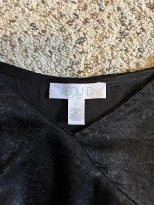 Abound Black Ruffle Slip Cami thumbnail 2